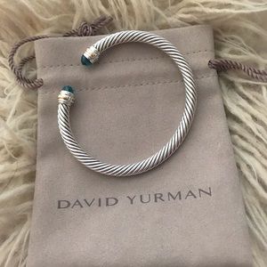 David Yurman Cable Classic with Hampton Blue